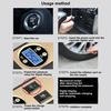 Car Air Pump Strong Power 30s Quickly Pumping Plastic Pointer/Digital Pressure Inflator