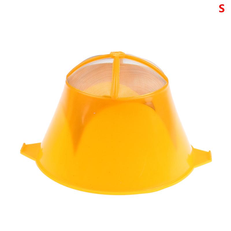 3Pcs Reusable Fine Paint Strainers Sieve Filter Cover Steel Mesh Net Plastic