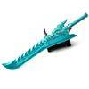 Anime Alloy Weapon Figurine Gift Set: Fire-Tipped Spear & Ao Bing Hammer
