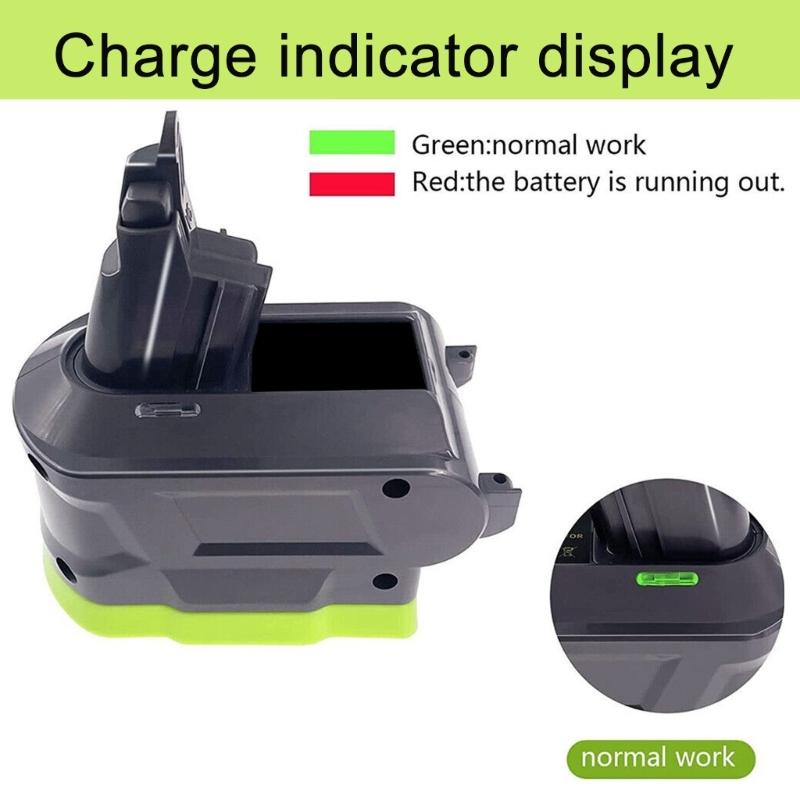 18V Lithium Battery Converters Adapter for Replacement Battery Cordless Stick Vacuum Cleaners Power Adapter Accessories