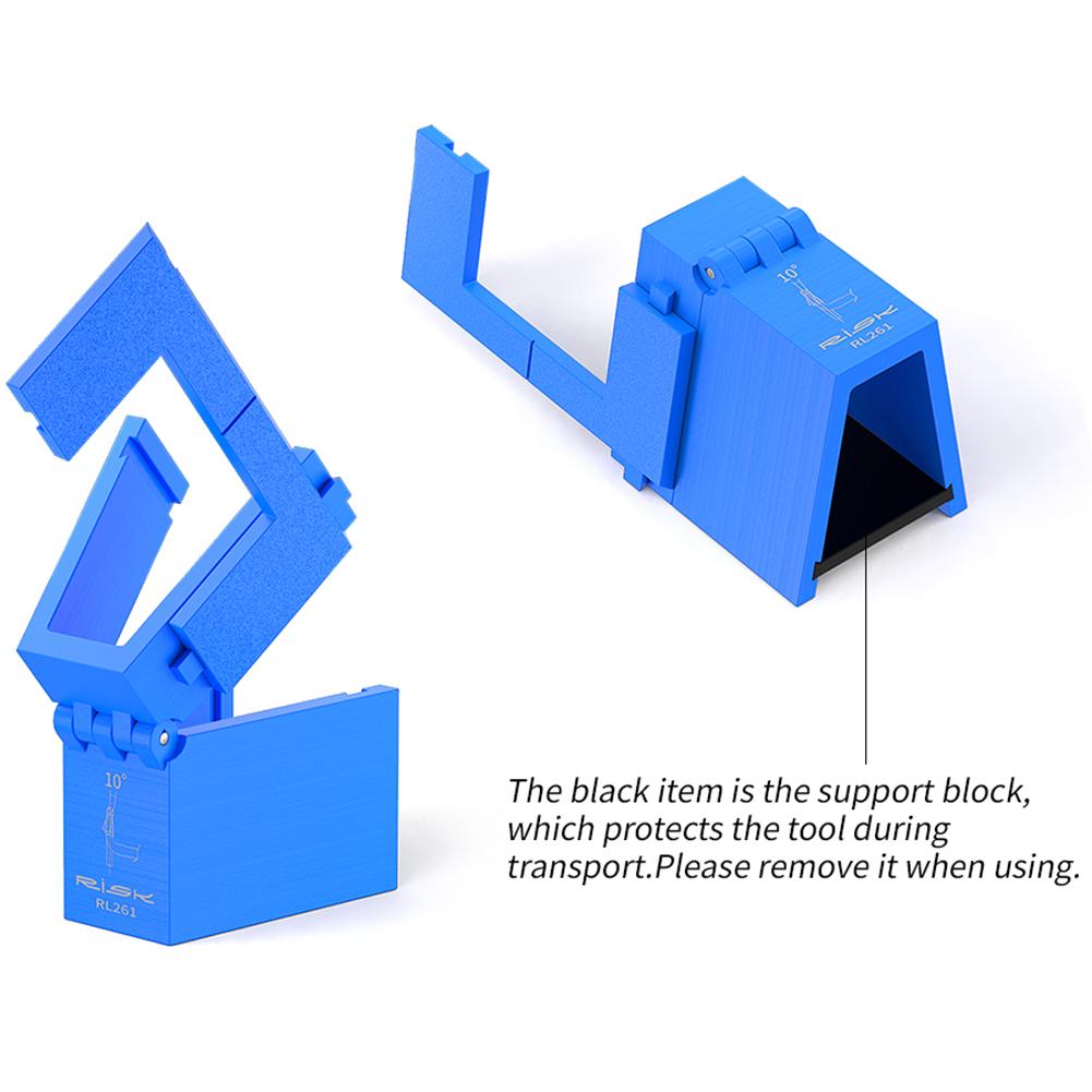 Bike Handlebar Inward Bend Angle Measurement Tool High Precision Cycling Handlebar Inward Bend Angle Measurer for Road Bike China Mainland