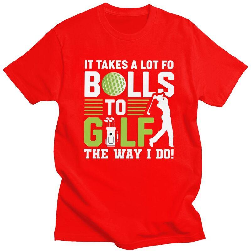 

Custom Golf Quotes T Shirts for Men 100 Cotton Tee Tops Tshirt Short Sleeve Fashion Tshirt S