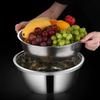Zhi Shi Stainless Steel Drain Basket Set