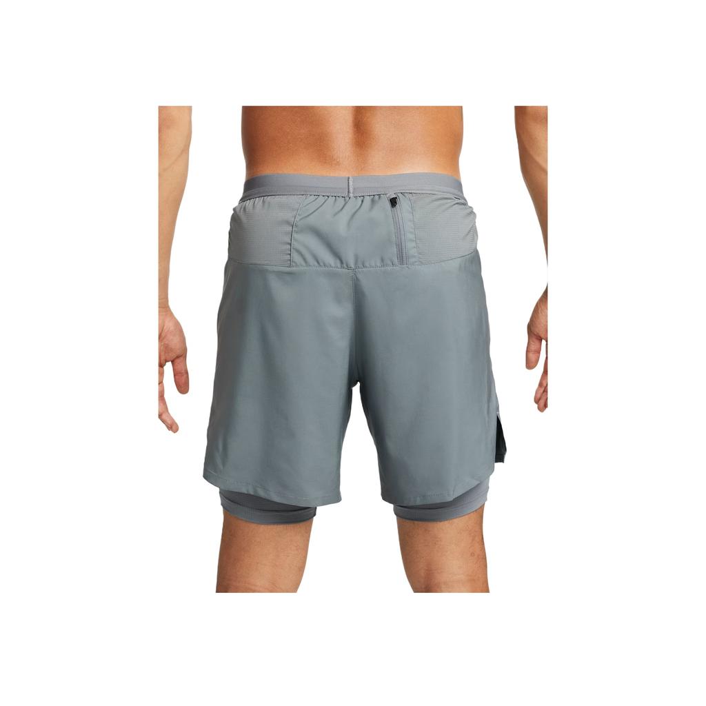 Nike Dri-Fit Flex Stride Swoosh Breathable Elastic Solid Color Running Shorts Men Shorts CJ5471-085