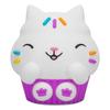 Paladone Products - Gabby's Dollhouse - Squishy Lamp Glo Cakey Cat 15 Cm
