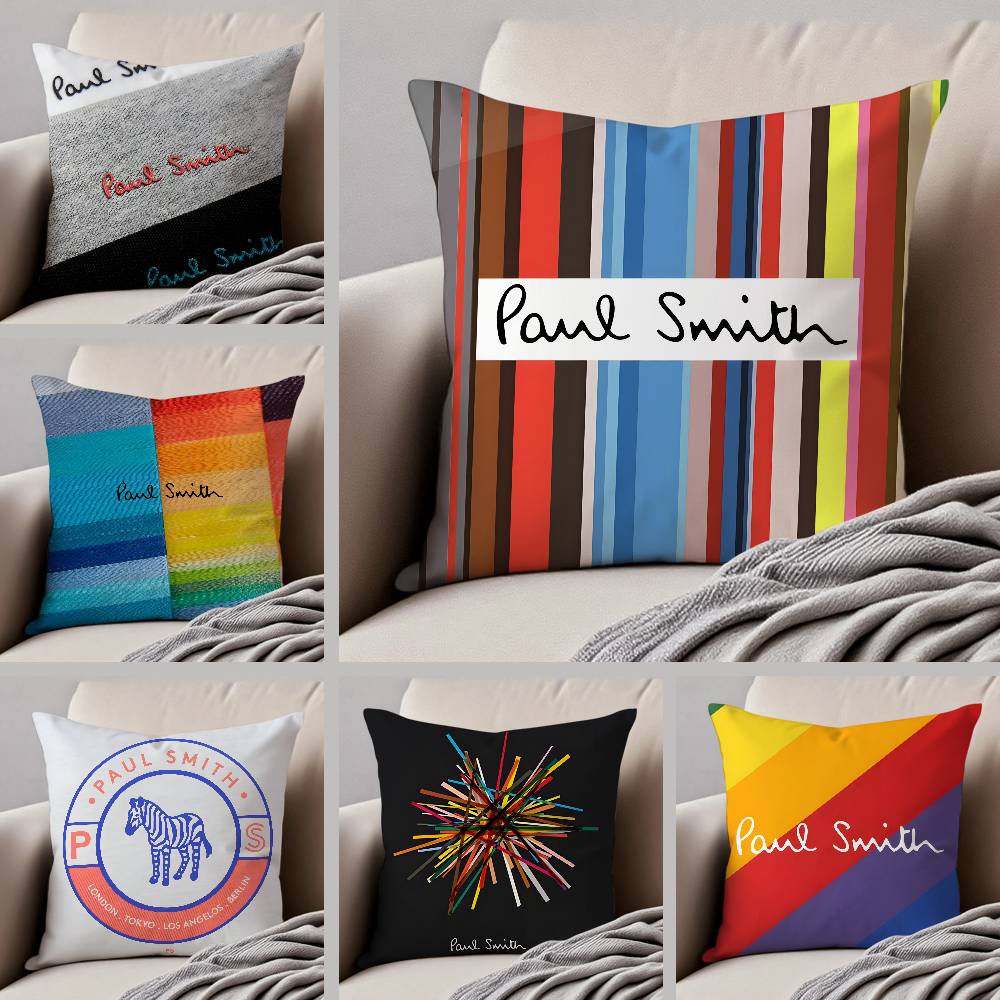 Popular P-Paul Of Cool Smith-B Pillow Case Anti-dustmite Pillowcase Invisible Zipper Silky Short Plush Sofa Cushion Cover