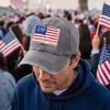 Adjustable Baseball Cap with 250th Anniversary American Independence Flag Print Unisex Casual Cotton Hat for Outdoor Activities