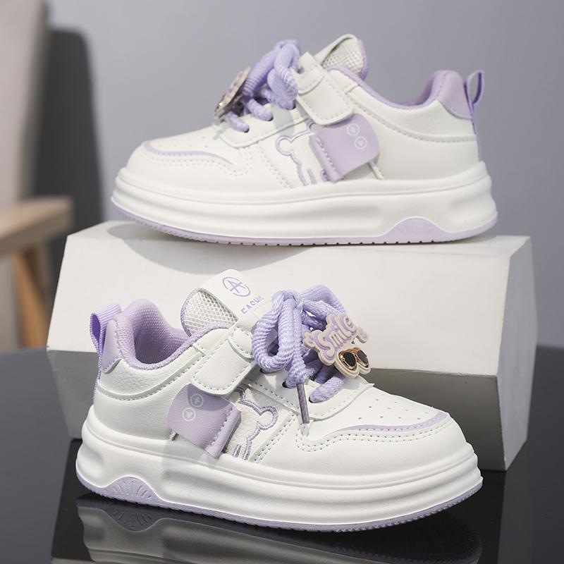 

Дитяче взуття Four Seasons з низьким верхом, дихаюче взуття для скейтбордингу, діти, учні, тренди, спортивні заняття для бігу, хлопчики та дівчата, зручні кросівки 37 фіолетовий