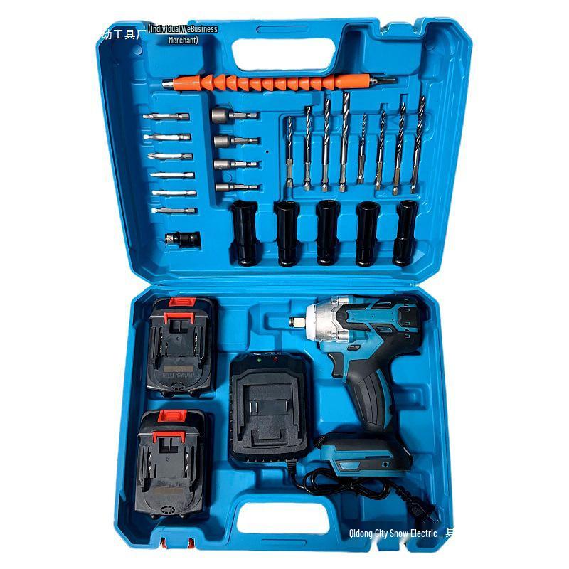 Lithium Battery Brushless Electric Wrench - High Torque, Rechargeable, Hot Selling