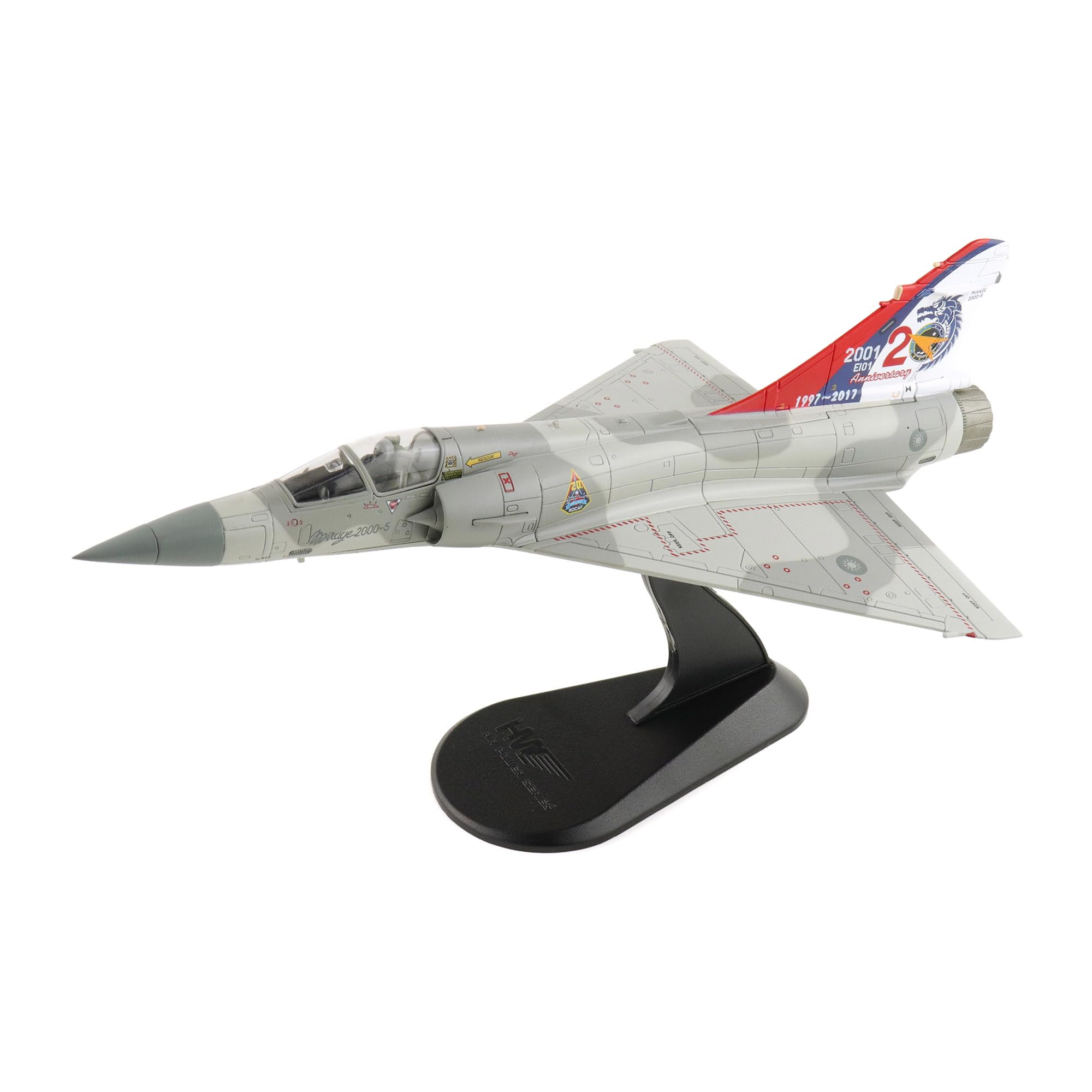 

Hobby Master Mirage 20-летие Mirage 2000 ВВС Китайской Республики Готовая модель HA1621 1/72 2000-5