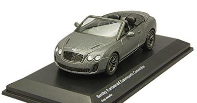 Kyosho Original 1/64 Bentley Continental SS Convertible Gray Metallic Finished Product