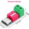 6 Pcs USB-C PD Trigger Board PD3.0/2.0 BC1.2 Fast Charging Protocols Adjustable Voltage 5V/9V/12V/15V/20V USB Type-C PD Trigger Module