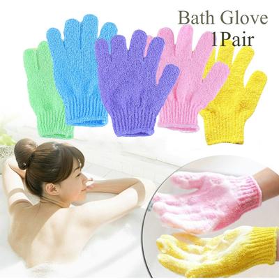 Frotter Gratter Peau Hydratant Exfoliant Gant de Lavage Brosse de Douche Gants de Bain Nettoyant pour le Corps