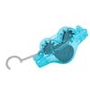 Bike Chain Cleaner Impact Resistance Handsfree Cycling Chain Scrubber for Mountain Bikes Road Bikes Blue