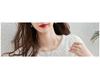 2024 Women's Summer Temperament Lace Embroidered Chiffon Top – Short-Sleeved, Loose Fit, Round Neck, White.