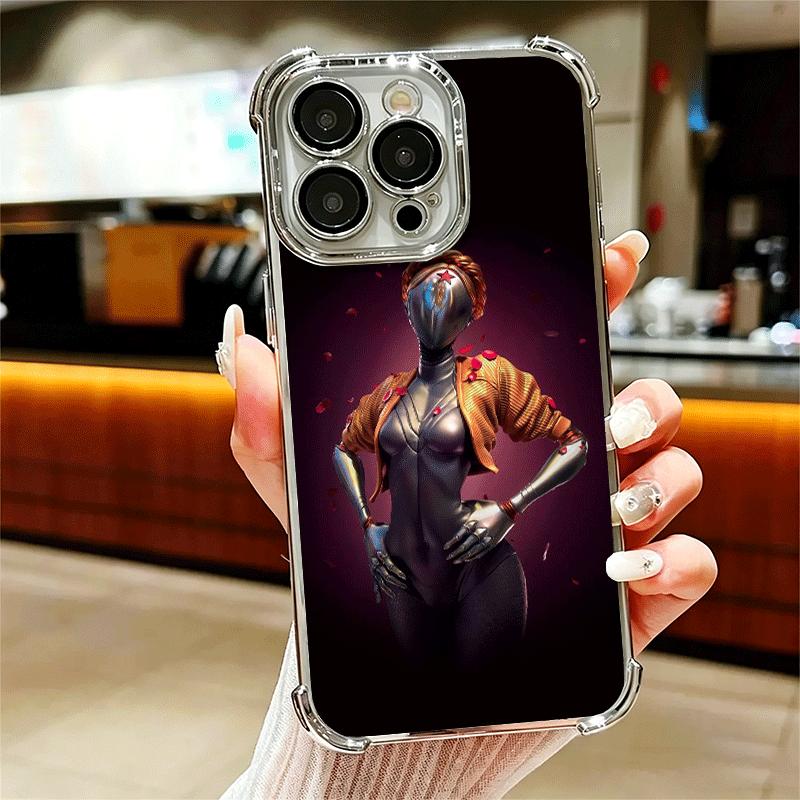 

Игровой чехол Atomic Heart с покрытием для телефона iPhone 16 17 Pro Max Air 16E 14 15 Plus 12 13 Mini, противоударный чехол с подушкой безопасности iPhone 12 Pro Max