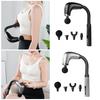 Fascia Massage Hammer with 4 Massage Heads Multiple Modes 9 Intensity Levels Low Noise Ergonomic Grip Massage Hammer Set