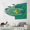Sporting Portugal Logo Design Pattern Wall Hanging Tapestry Decorative Tapestry Home Decor for Bedroom and Living Room