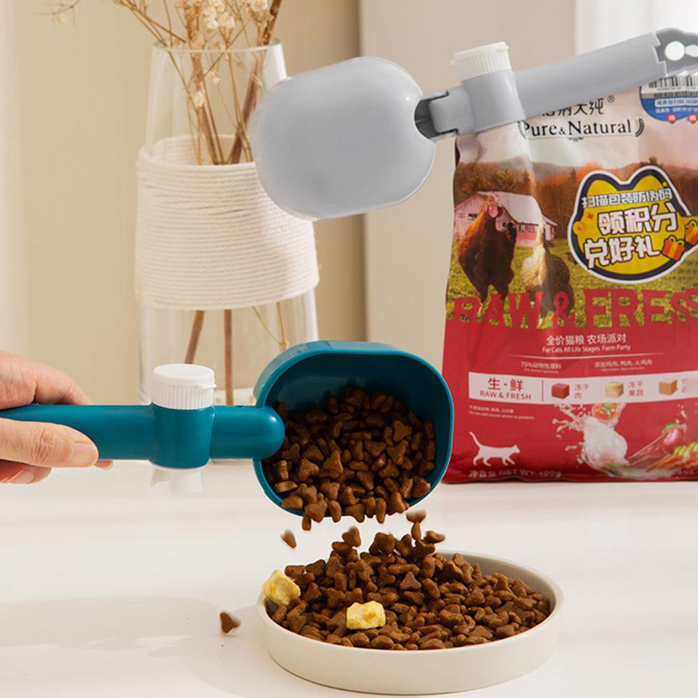 Löffel für Tiernahrung aus PP-Material, großes Fassungsvermögen, einfach zu verwendender Löffel für Tiernahrung, Haustierprodukt