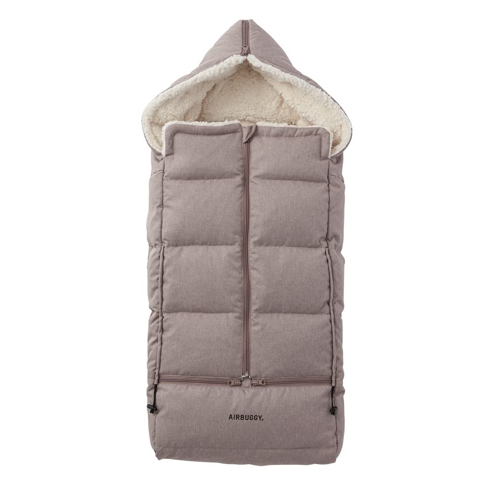 DOWN FOOT MUFF (BASIC LINE) Foot Muff, Basic Line Down, Beige Wood, ABMF0050