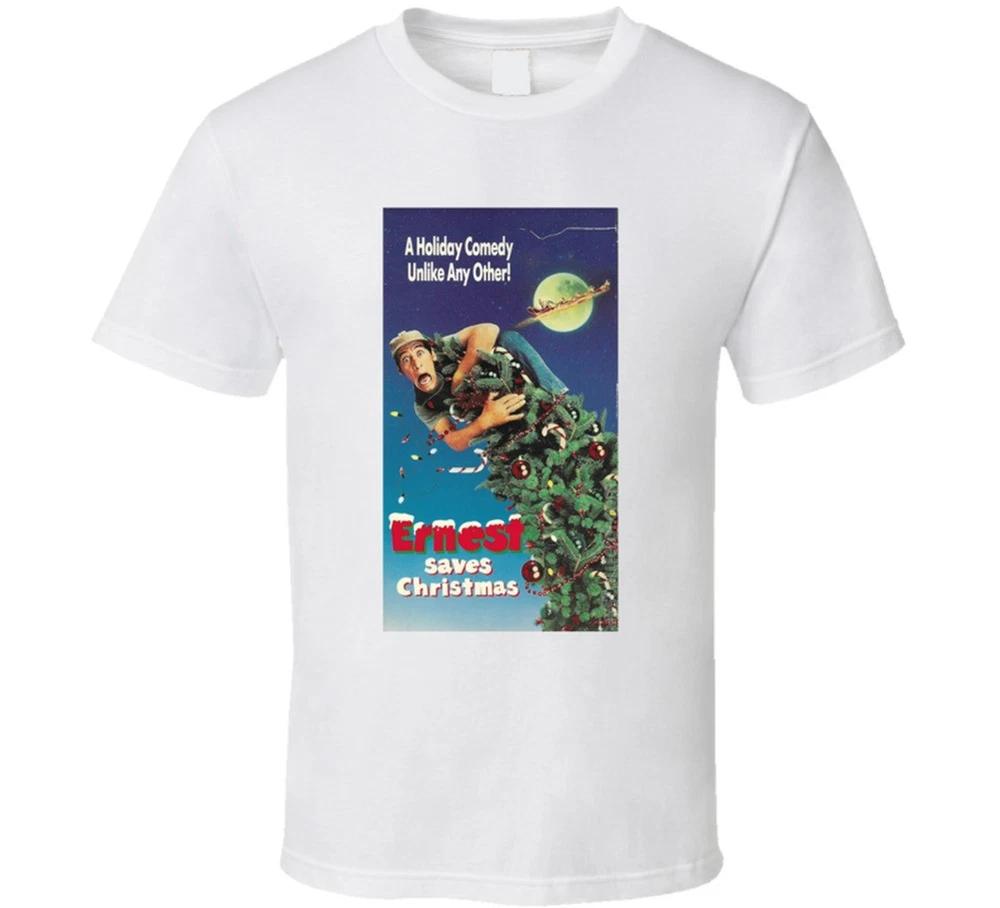 Ernest Saves Christmas Holiday Retro 80s 90s Classic Movie T Shirt S