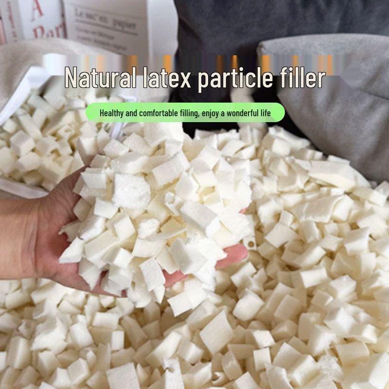 

Набір подушок з натурального латексу: Подушка, Подушки для сидіння та спинки, Валик, Сумка для дивана, Наповнювач шматочками/блоками/смужками 5 lbs