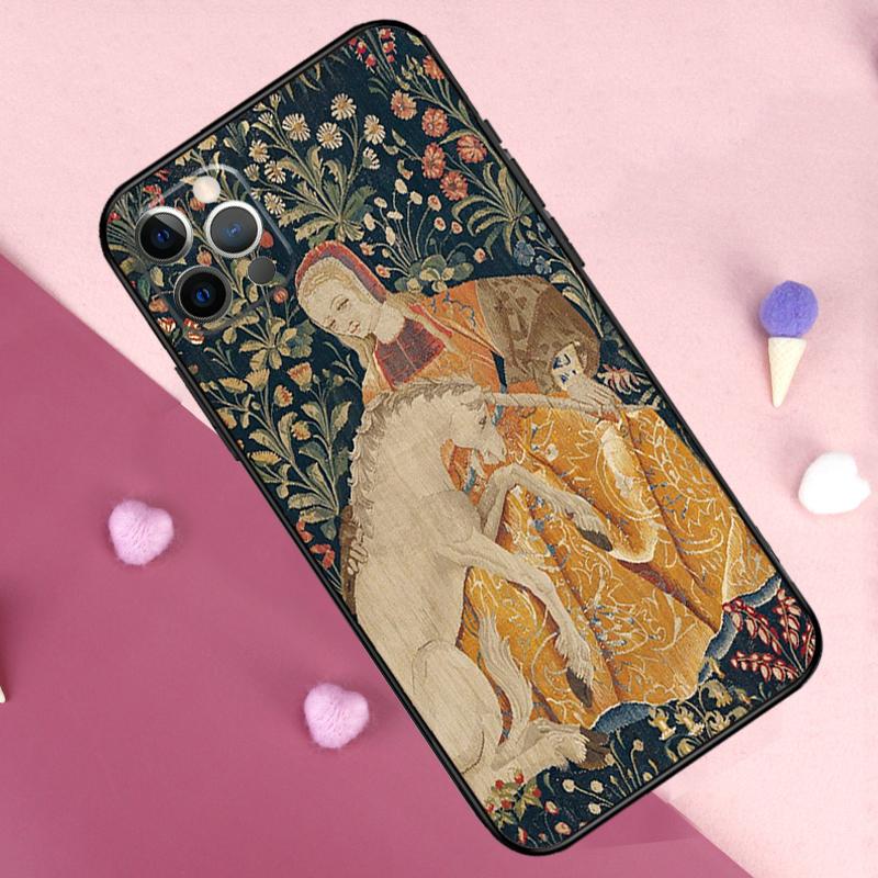 Renaissance Art Painting Phone Case For iPhone 17 Pro Max 11 14 15 16 Pro Max Plus 12 13 Mini 17 Air 16e Back Cover