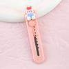 Cute Cartoon Modeling Mini Utility Knife Cinnamoroll Handbook Knife Stationery Handmade Knife Black Beauty Open Express Knife