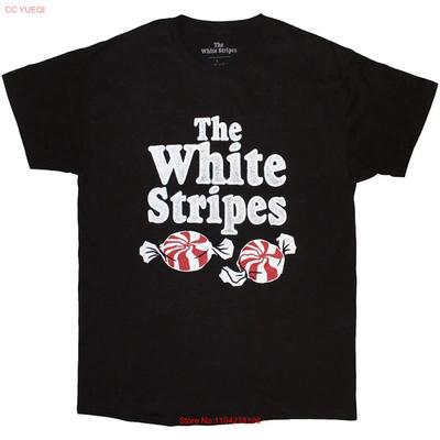 The White Stripes Peppermints Official T Shirt Mens Vintage Washed Casual Stylish Soft Slightly Breathable Homme Comfortable