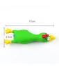 Cute Dog Squeak Toy Latex Chicken Shape Durable Chew for Small-Medium Breeds Interactive Pet Supplies