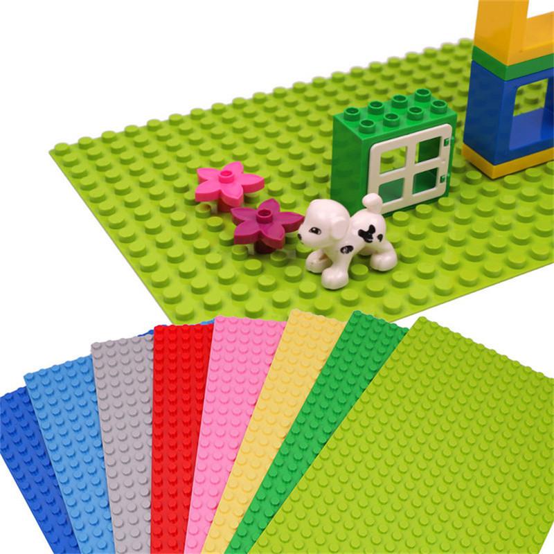 16*32 Dots DIY Large Baseplate Accessories Building Blocks Toys, Compatible All Brands ,Big Building Blocks Base Plate Wall