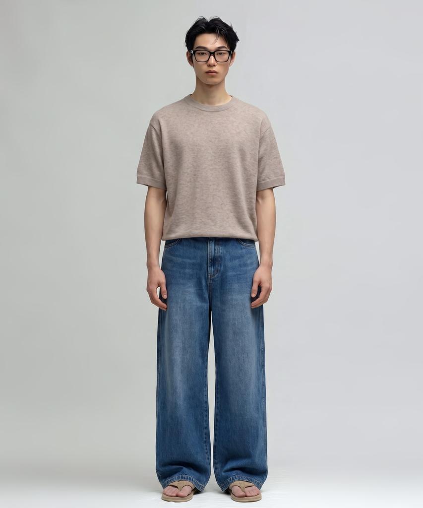 VERYVAIN Essential Summer Round Knit (Oatmeal)