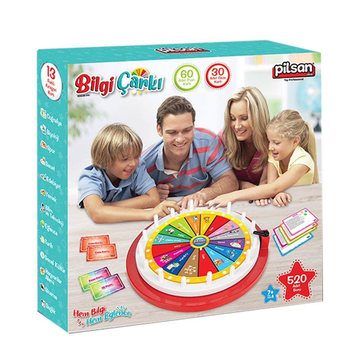 

03 701 Pilsan Bilgi Çarkı Bilgi Seti +3 yaş