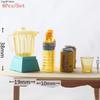 10 Styles Mini Electric Juicer Resin Model Toy Dollhouse Kitchen Furniture Miniature Decor Accessories For Dolls Accessories