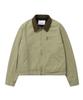 Connect Kinloch Vintage Washed Cotton Work Jacket (Beige)