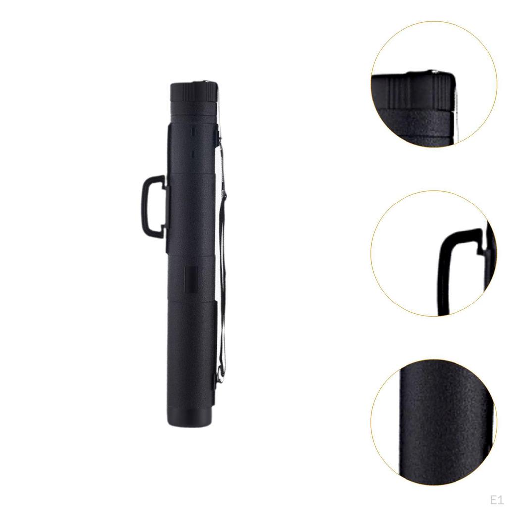 Extendable Poster Tube Carrying Case Portable Telescoping Drawing Scroll Holder for