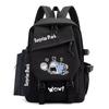 Spoof Cute Shark Expression Backpack Campus Youth Junior High School Students Elementary School Students Handsome Durable Backpack