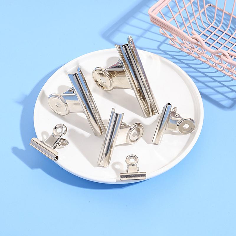 10pcs Heavy-Duty Stainless Steel Food Bag Sealing Clips - Air-Tight, Reusable Multipurpose Clips For Kitchen, Office, School