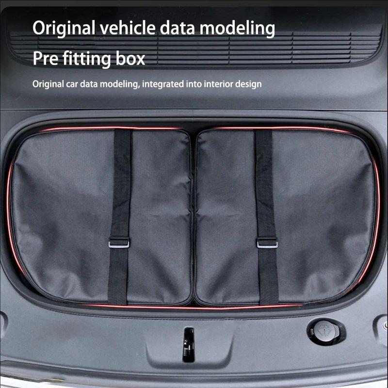 For Tesla Model Y 2025-2020 Juniper Launch Model 3 Highland Frunk Cooler Bag Organizer Insulation Front Trunk Storage Outdoor