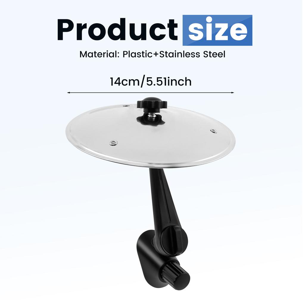 Mini Car Crash Cymbal Fun Hand-shooting Car Air Vent Drum Cymbal Universal Auto Interior Accessories for Vehicles Music Lovers