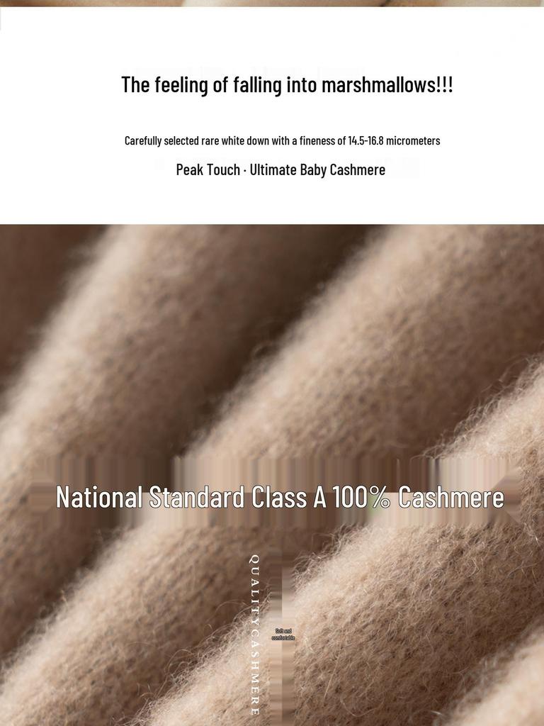 Women's 100% Cashmere Raglan Sleeve Sweater - Half-High Neck Knitted Pullover for Autumn & Winter