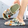Kids Shoes Mens Dual-Tone Slide Sandals Non-Slip Comfortable Beach Casual Slip-On Footwear Outdoor Use