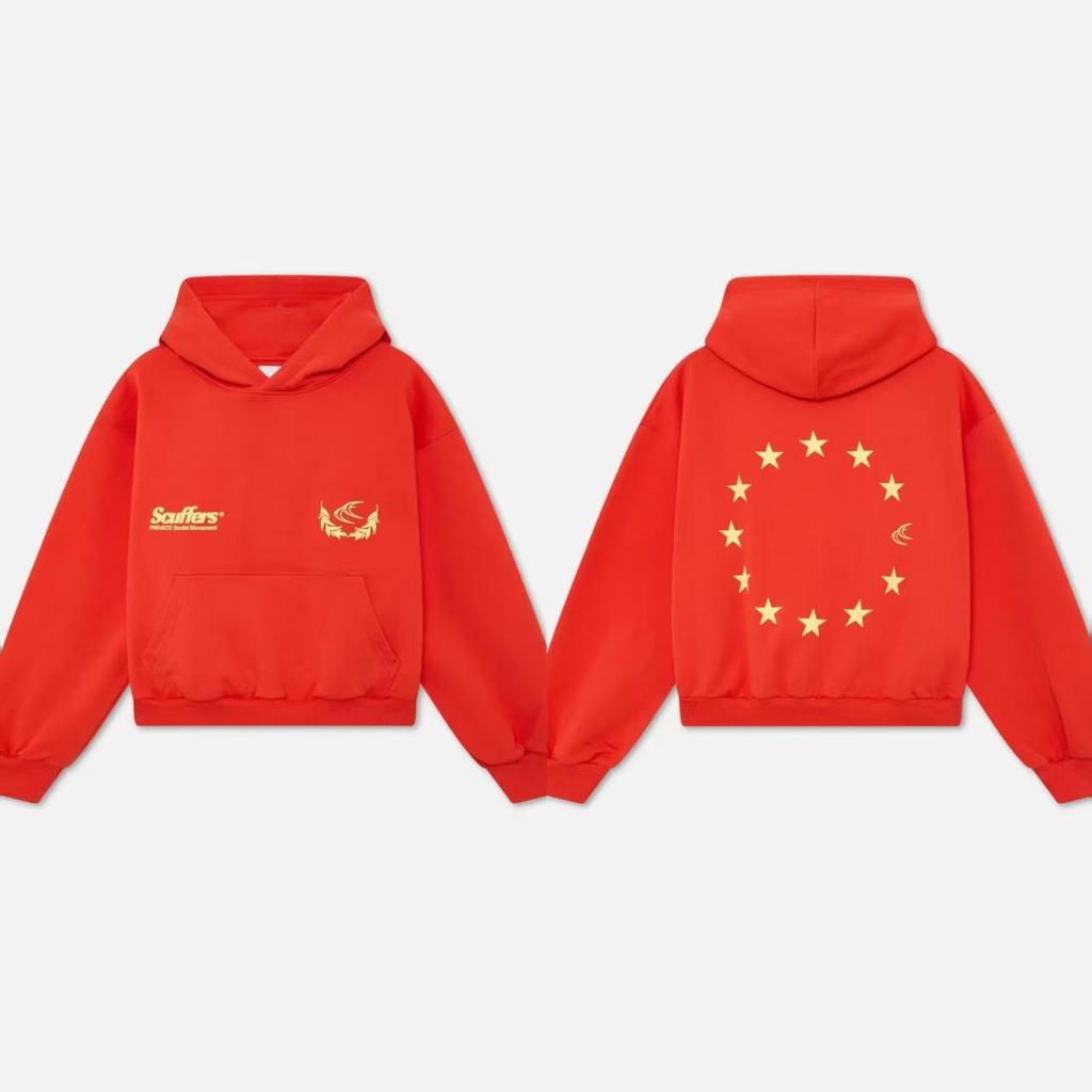 STREETRICH Amerikan Retro Günlük Bol Trend Marka Harf Kapüşonlular Ceketler Harajuku Estetiği Punk Basit Çok Yönlü Klasikler Kapüşonlular