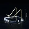 Acrylic Display Stand Stone Mineral Display Rack Rack Holder Clear Base For Collector Gemstone Crystal Mineral Agate Plate Shelf