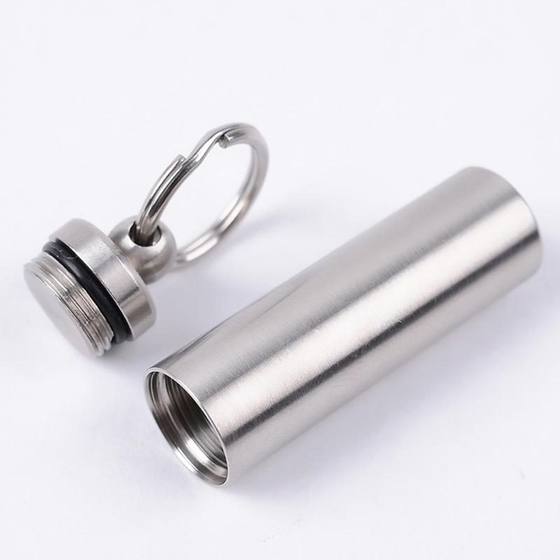 Outdoor Waterproofed Storage Tube Compacts Travel Multipurpose Container for Camping Hiking and Travel Supply