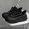 Fashion Street Style Original Men's Sneakers New Arrival Casual Leather Shoes Fashion Trend Male Thick Bottom Shoes Skateboard Footwear