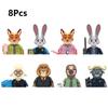 New Zootopia Set Building Block The Zoo Fox Rabbit Bear Sloth Cattle Lion Mini Action Figure Toys @
