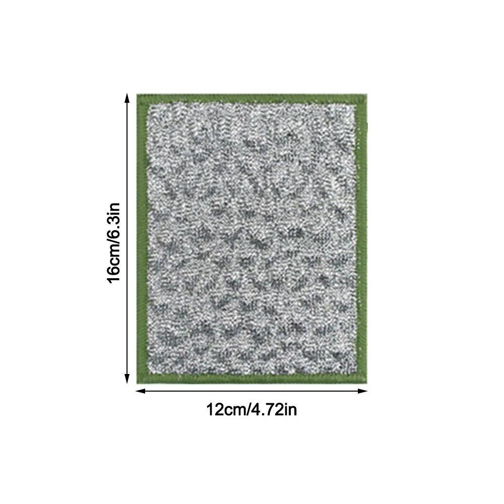 Wiping Rags Kitchen Cleaning Cloths Non-Stick Oil Microfiber Dishcloths Dishwashing Cloth Double-side Reusable Scouring Pad