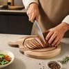 Halloween Pumpkin Wooden Charcuterie Board Cutting Board for and Snack Serving