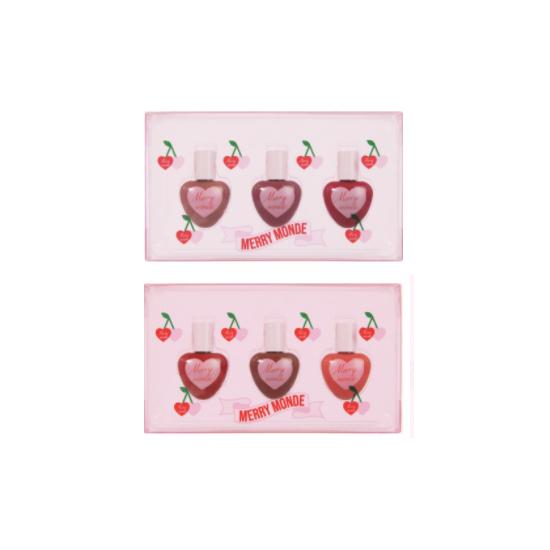 

Набор оттенков MERRY MONDE Cherry Heart Tint Kit 3items